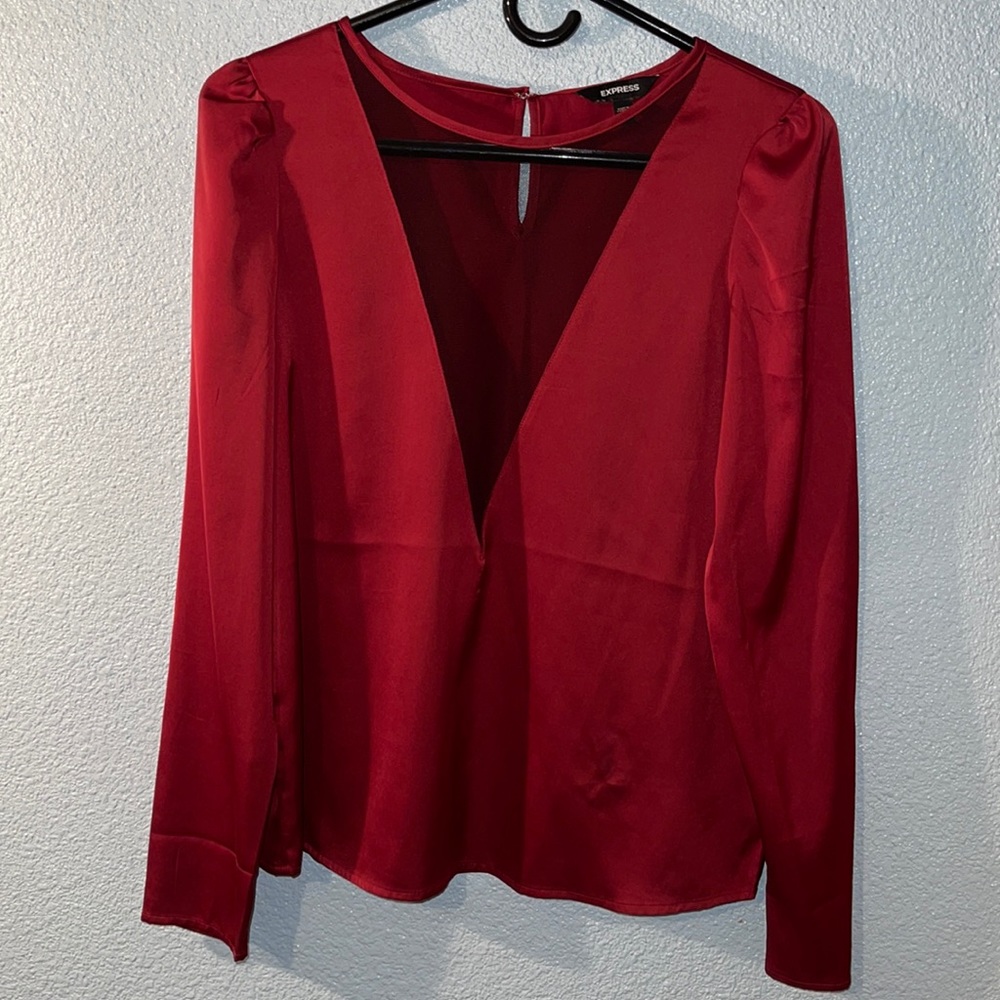 Express silk top
